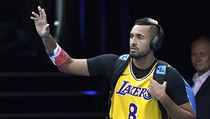 Nick Kyrgios ped zatkem uctil pamtku tragickho mrt Kobeho Bryanta.