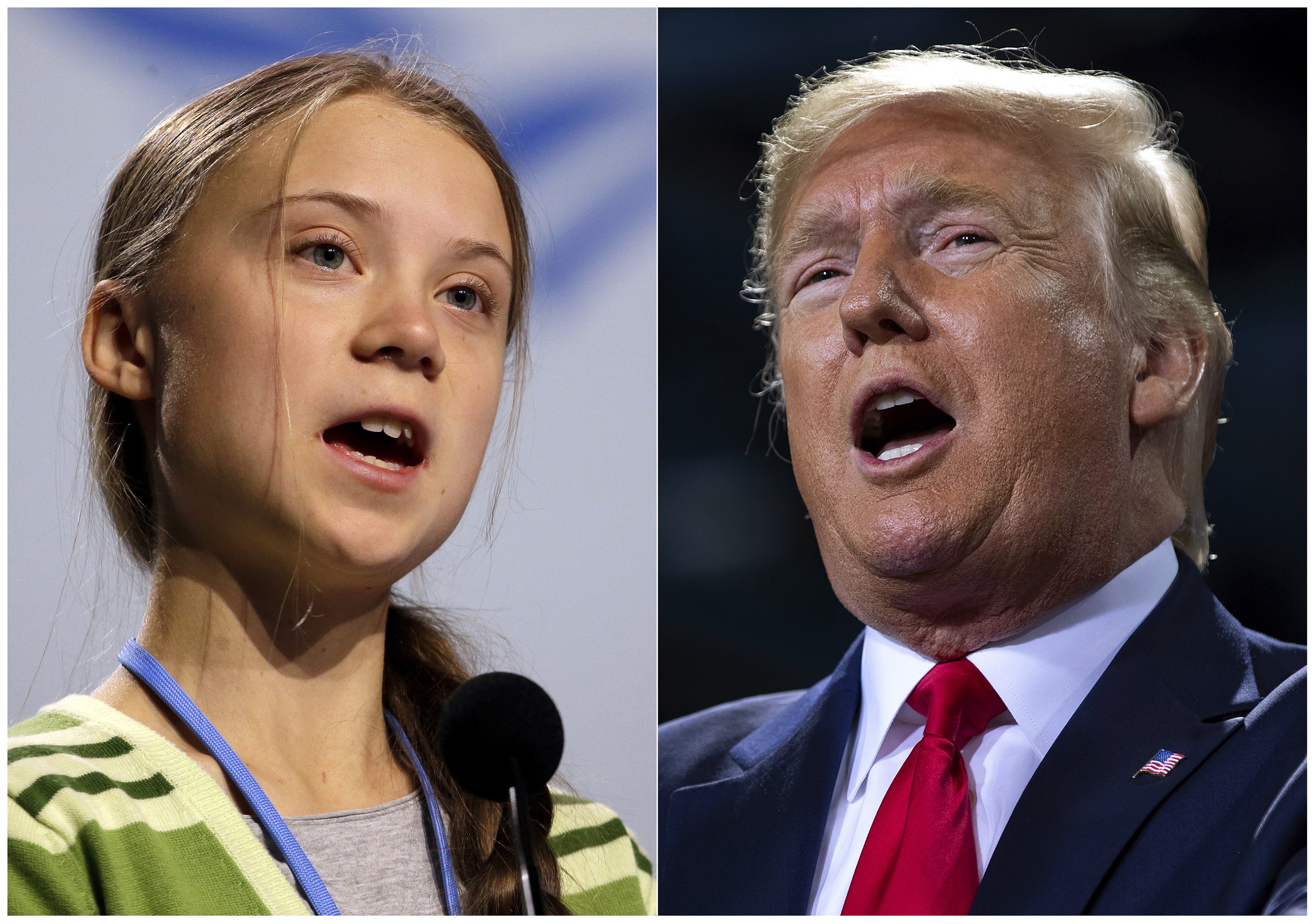 Greta Thunbergová vystoupila na 50. zasedání Světového ekonomického fóra ve...