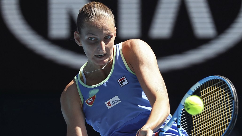Tenistka Karolína Plíková prohrála s Ruskou Anastasií Pavljuenkovovou.