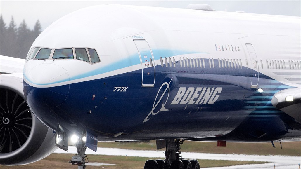 Verejí pokus Boeingu 777X o vzlétnutí z Washingtonu byl peruen kvli...