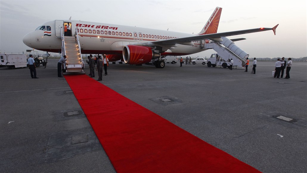 Letadlo indické aerolinky Air India vlastněné majoritně státem. Vláda v Dillí...
