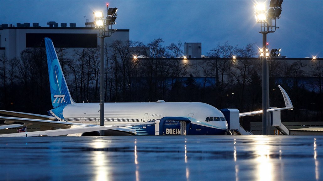 Letadlo spolenosti Boeing, typ 777X-9.