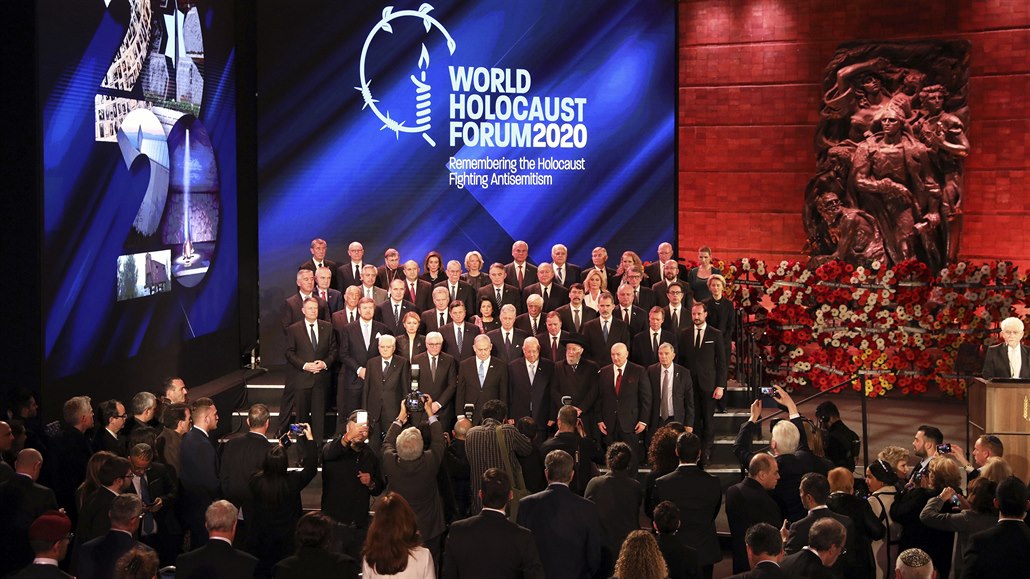 Pedstavitelé celkem 46 zemí se zúastnili Pátého svtového fóra o holocaustu...