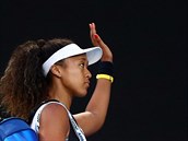 Naomi Ósakaová se louí s Australian Open.