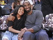 Kobe Bryant s dcerou Giannou.