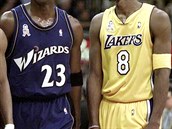 Kobe Bryant a Michael Jordan.