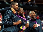 Kevin Durant, LeBron James a Kobe Bryant.