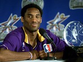 Kobe Bryant na jednom ze svých patnácti NBA All Star Game.