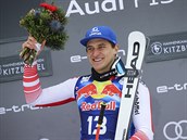 Matthias Mayer vyhrál jako první Rakuan od roku 2014 sjezd v Kitzbühelu