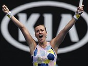 Petra Kvitová postoupila do tvrtfinále Australian Open.