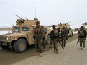 Afghánská národní armáda míí do provincie Ghazni, kde se v pondlí zítilo...
