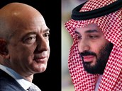 Jeff Bezos a Muhammad bin Salmán