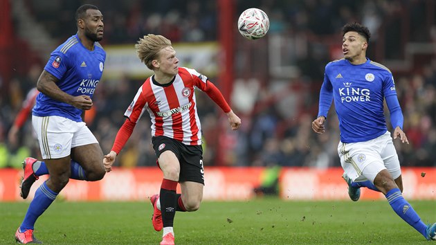 Jan ambrek v utkání FA Cupu