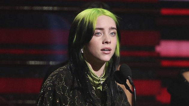 Eilishová vít�zila ve v�ech �ty�ech hlavních kategoriích.