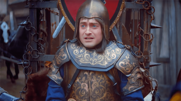 Daniel Radcliffe jako princ Chauncley. Druhá série seriálu Nebe s.r.o. (2020)....