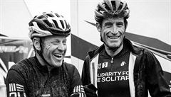 Lance Armstrong a George Hincapie.