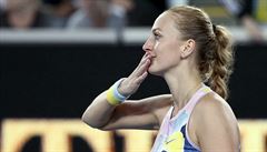 Kvitová na úvod Australian Open rozbrečela Siniakovou, Strýcová s Bouzkovou končí