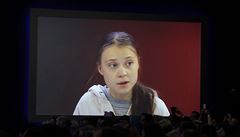 Greta Thunbergová vystoupila během 50. zasedání Světového ekonomického fóra ve... | na serveru Lidovky.cz | aktuální zprávy