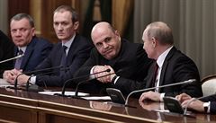 Ruský prezident Vladimír Putin a nový premiér Michail Mi�ustin