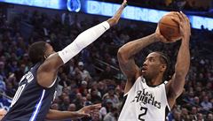 VIDEO: Dallas v NBA nestačil doma na Clippers, zářil Kanaďan Leonard