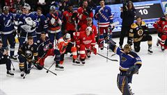 Branká St. Louis Blues Jordan Binnington si All-Star NHL uívá