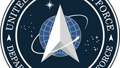 Logo amerických vesmírných sil.