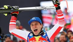 Matthias Mayer vyhrál jako první Rakuan od roku 2014 sjezd v Kitzbühelu