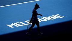 Předloňská finalistka Australian Open Halepová se v osmifinále prezentovala...