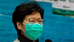 Hongkongská správkyn� Carrie Lamová
