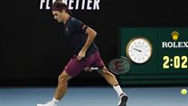 Roger Federer proti Novaku Djokovičovi.