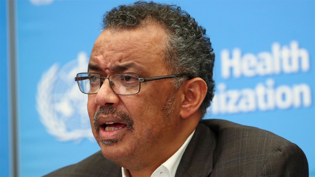 Generální editel WHO Tedros Adhanom Ghebreyesus