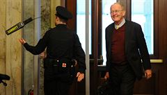 Lamar Alexander, jeden z umírn�ných republikán� v americkém Senátu.