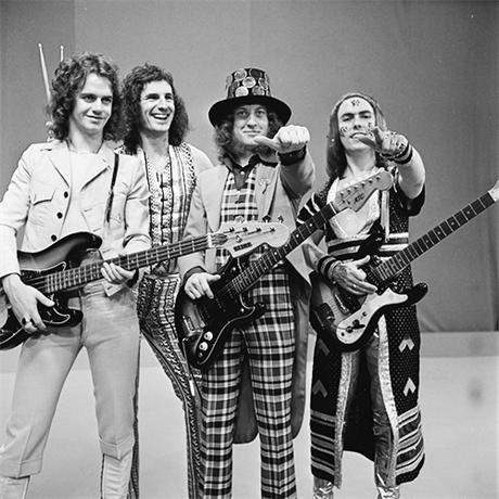 Britští rockeři Slade.