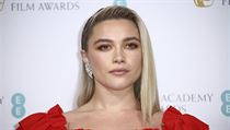 Hereka Florence Pugh na pedvn cen britsk filmov a televizn akademie...