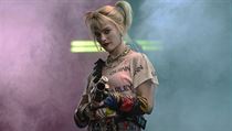 Margot Robbieov� jako Harley Quinn ve filmu Birds of Prey (2020).