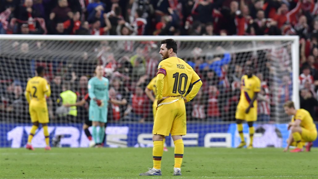 Barcelona se utápí v problémech, padla i ve španělském poháru