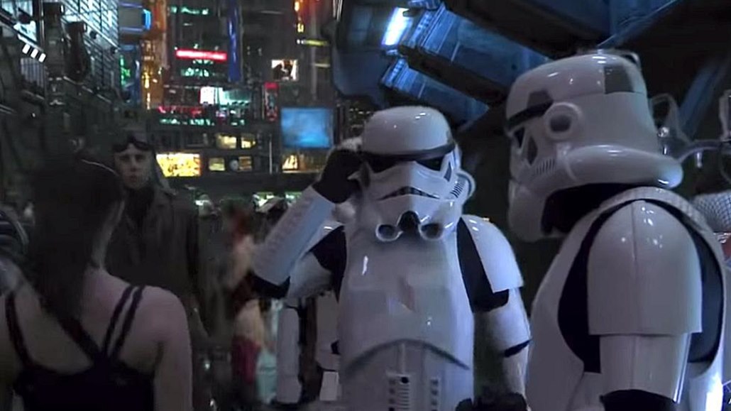 Záběr ze zrušeného seriálu Star Wars: underground.