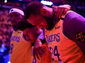 Zniený LeBron James proplakal vzpomínkové video pro nedávno zesnulého Kobeho...
