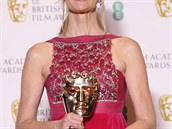 Laura Dern na pedávání cen britské filmové a televizní akademie BAFTA. Získala...