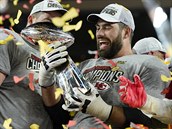 Kansas City Chiefs slaví výhru v Super Bowlu LIV