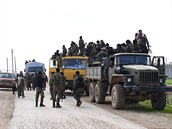Syrské armádní jednotky nyní ovládají msto Sarákib v provincii Idlib