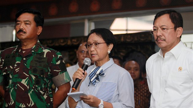 Indonéská ministryn zahraniní Retno Marsudi.