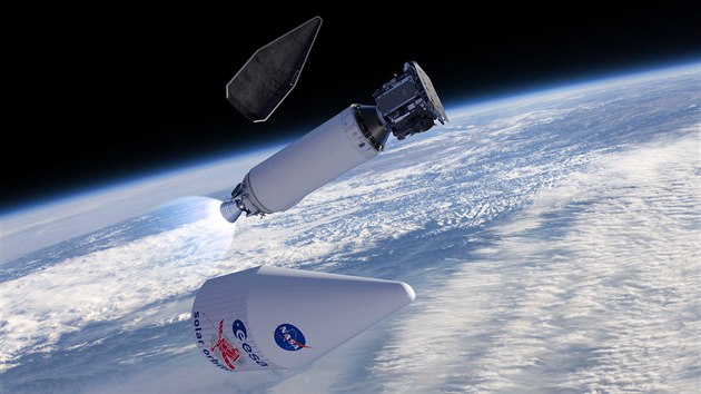 Odd�lení jednotlivých �ástí po startu.