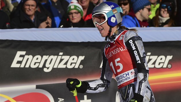 Ester Ledecká dojela v Ga-Pa na tetím míst