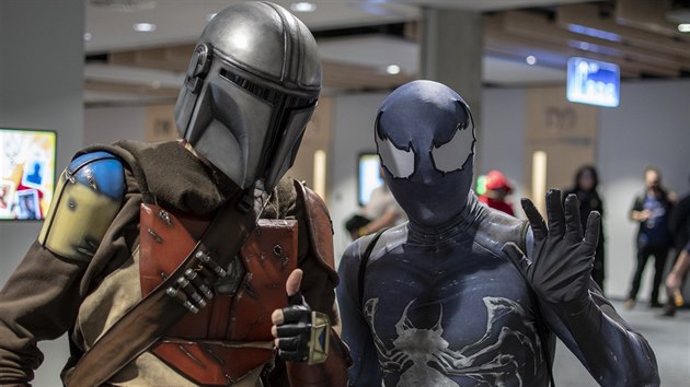 Festival popkultury Comic-Con. Mezi náv�t�vníky nechyb�li ani cosplaye�i, se...