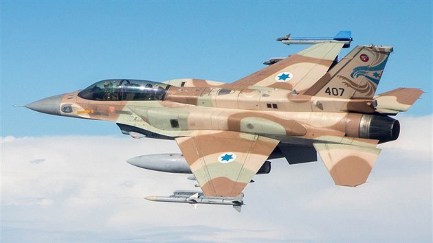 Izraelská stíhaka F-16 (ilustraní). 