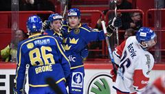 Češi podlehli Švédsku a ztratili vedení v Euro Hockey Tour