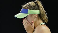 Americká tenistka Sofia Keninová porazila ve finále Australian Open Garbi�e...