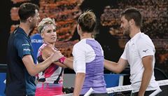 Tenistka Barbora Krejíková obhájila titul na Australian Open v mixu. S...