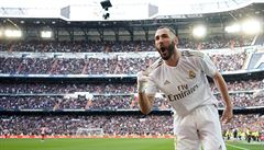 Jediný gól utkání vstelil Karim Benzema